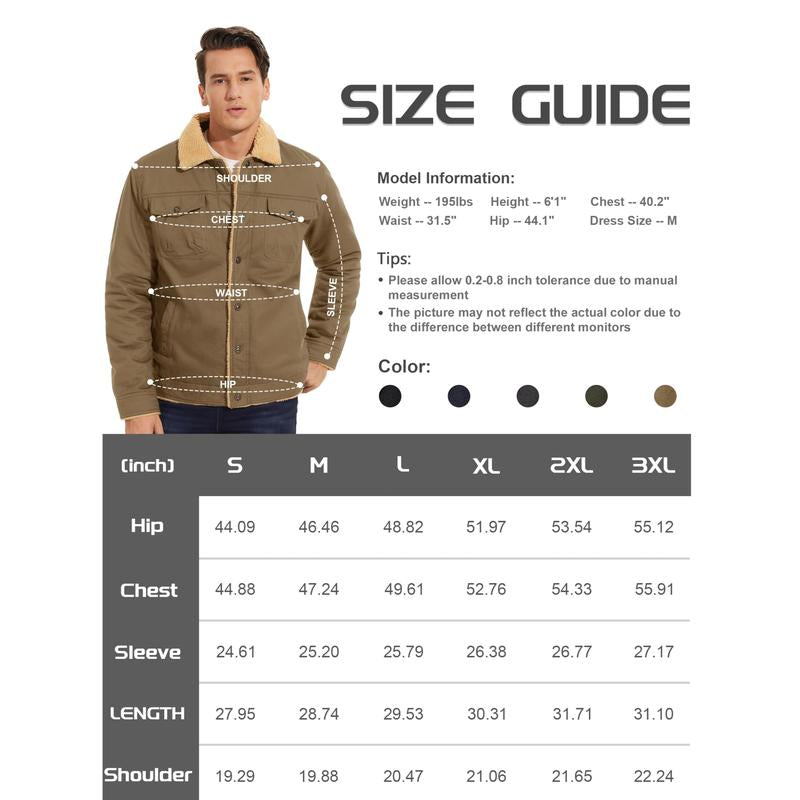 MAGCOMSEN Men's Winter Jacket