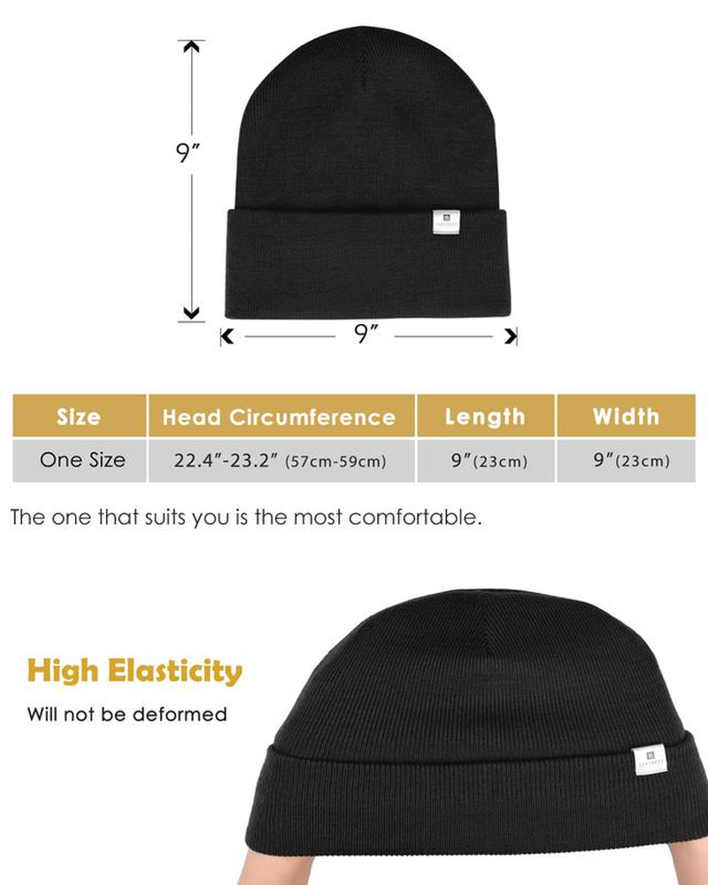 Women's warm satin line beanie