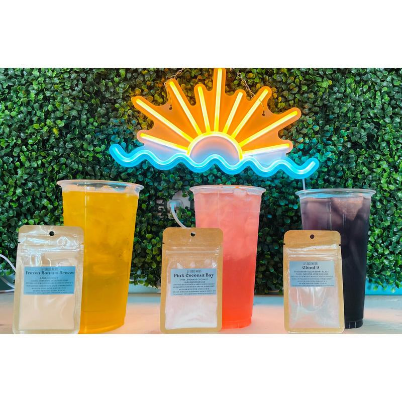 Loaded Waters - VIRAL Loaded Waters POWDERED BEVERAGE- 200Mg Natural Caffeine - Sugar Free & Gluten Free - Energy Boost Drink Mix - 32Oz Refreshing Beverage - Made in USA